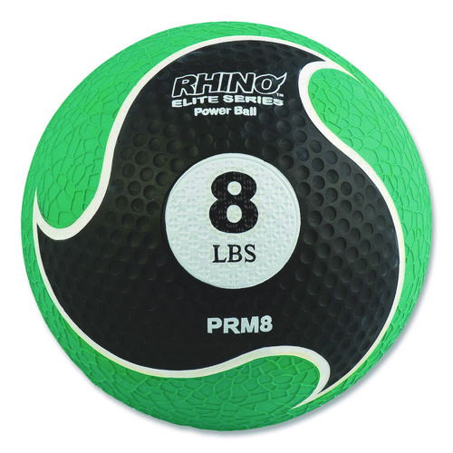 Rhino Elite Medicine Ball, 8 lb, Green