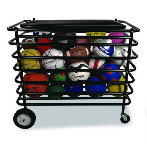 Ultimate Lockable Ball Locker, 24" x 44" x 39", Black
