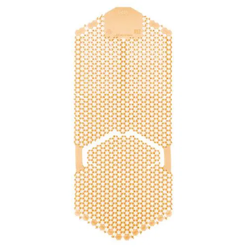 Tsunami, Urinal Screen, Summer Sunshine Scent, Yellow, 5.22 oz, 6/Carton