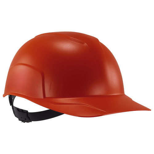 Skullerz 8952 Hard Shell Bump Cap, Short Brim, Orange