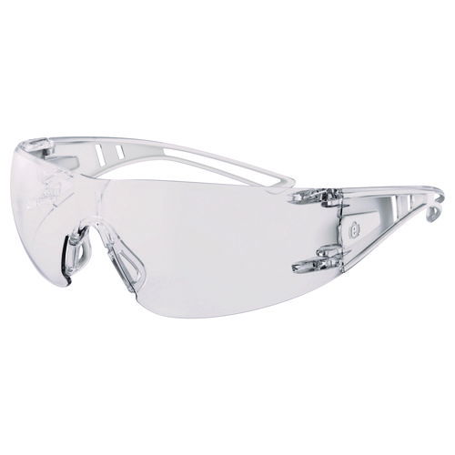 Skullerz VORDR Safety Glasses, Frameless, Clear Polycarbonate Lens, 12/Pack