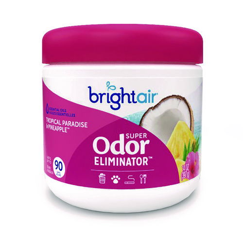 Super Odor Eliminator, Tropical Paradise and Pineapple, 14 oz Jar