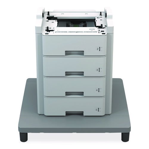 TT4000 Tower Tray with Stabilizer, 520 Sheet Capacity, Gray