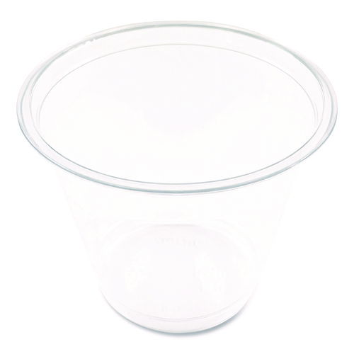 Clear Plastic PET Cups, 9 oz, 50/Pack