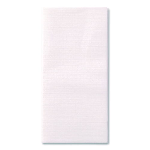 Dinner Napkins, 17 x 17, White, 1/8 Fold, 300/Carton