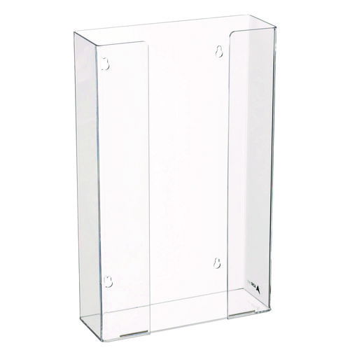 Acrylic Glove Dispenser, Triple Box Capacity, 10.2 x 3.5 x 16.1, Clear