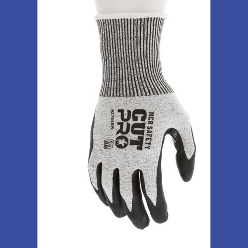 Cut Pro 92754BP Gloves, X-Large, Black/Gray, Dozen