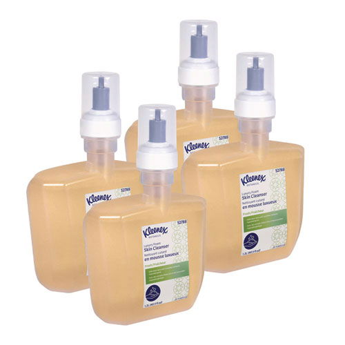 Botanics Luxury Foam Skin Cleanser, Fresh Scent, 1,200 mL Refill, 4/Carton