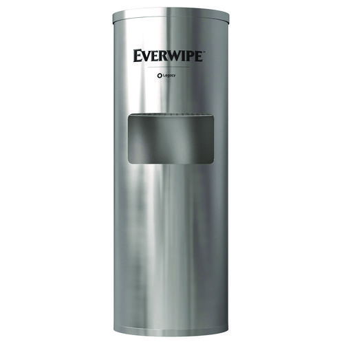 Stainless Steel Wet Wipe Stand, 15 x 15 x 37.25, Stainless Steel