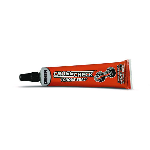 Cross Check Torque Seal Tamper-Proof Indicator Paste, 1 oz Tube, Orange, 24/Carton