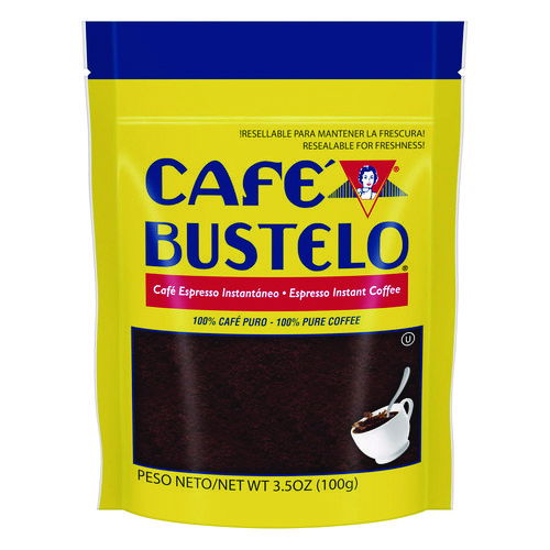 Cafe Bustelo Instant Coffee, Espresso, 3.5 oz Packet