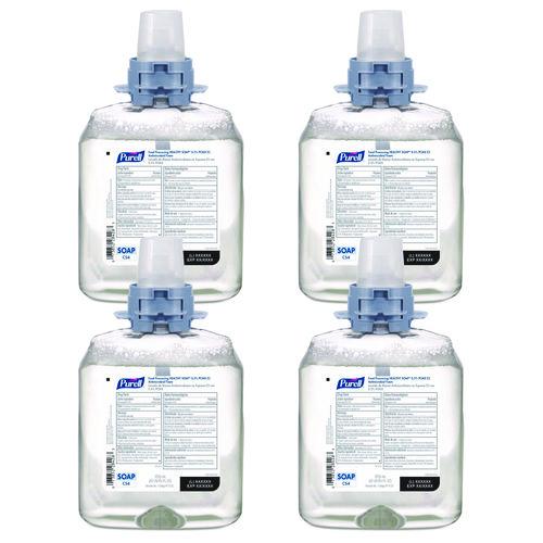 Food Processing HEALTHY SOAP 0.5% PCMX Antimicrobial E2 Foam Handwash, For CS4 Dispensers, Fragrance-Free, 1,250 mL, 4/Carton