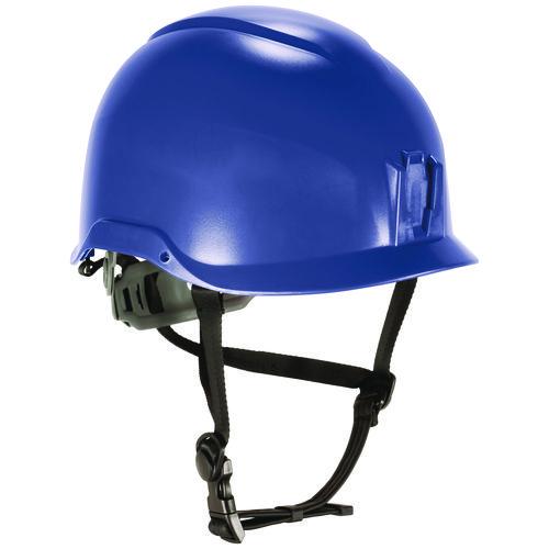 Skullerz 8976 Class E Safety Helmet, 6-Point Ratchet Suspension, Blue
