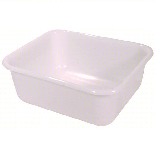 Bus/Tote, 12.38 x 14.38 x 5.38, White, 6/Carton