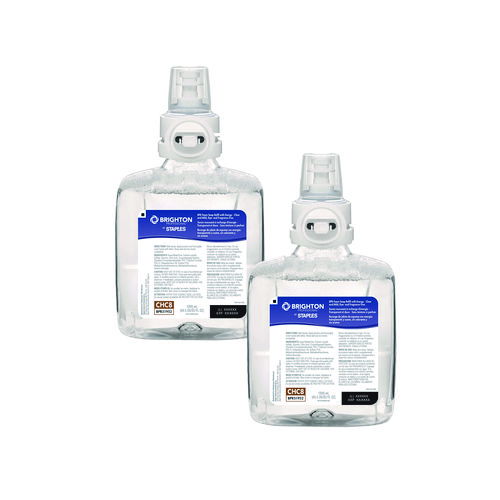 BP8 Hand Soap Refills, Dye Free/Fragrance Free, 1,200 mL, 2/Carton