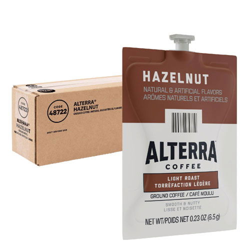Alterra Hazelnut Coffee Freshpack, 40/Carton