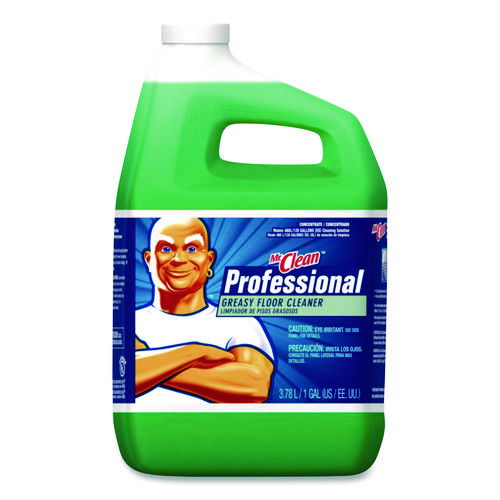 Greasy Floor Cleaner, 1 gal Bottle, 4/Carton