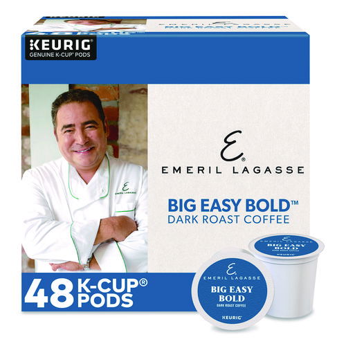 Big Easy Bold Coffee K-Cups, 0.4 oz, 48/Box