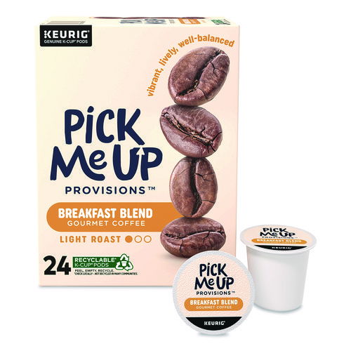 Breakfast Blend Coffee K-Cups, 24/Box