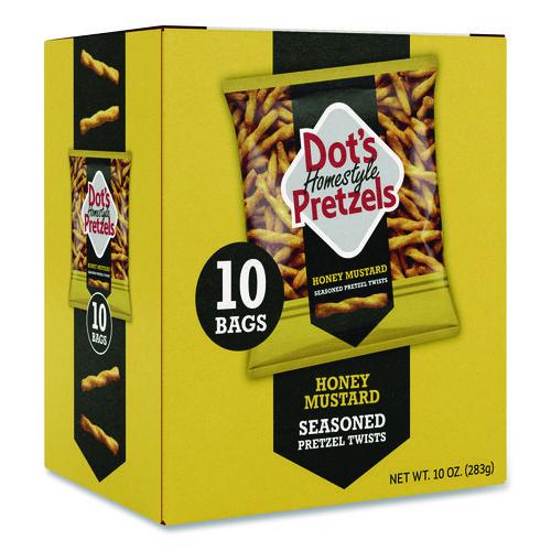 Honey Mustard Pretzels, 1 oz Bag, 10/Box