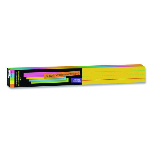 Sentence Strips, Medium, Assorted Colors, 100/Pack