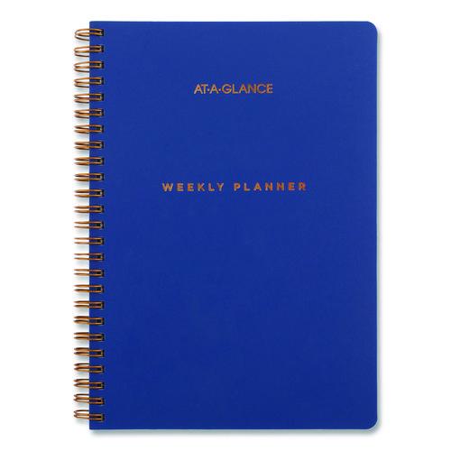 Signature Lite Academic Weekly Monthly Planner, Blue Cover, 12-Month (July to June): 2025 to 2026