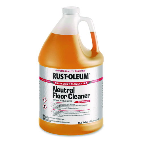 Concentrated Neutral Floor Cleaner, Pine Scent, 1 gal Bottle, 4/Carton