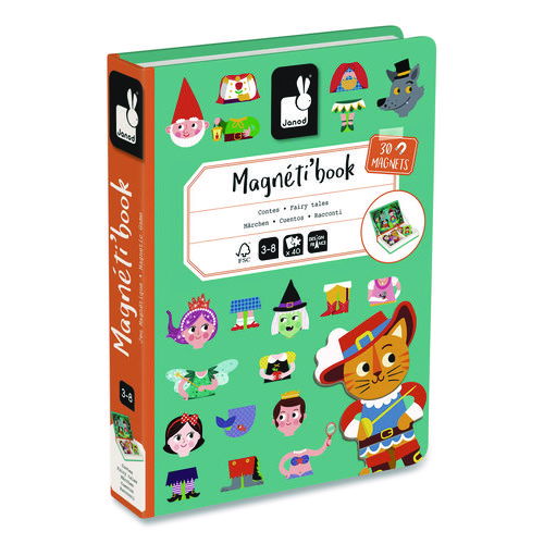 Magneti'books, Fairy Tales, Ages 3 to 8, 40 Pieces