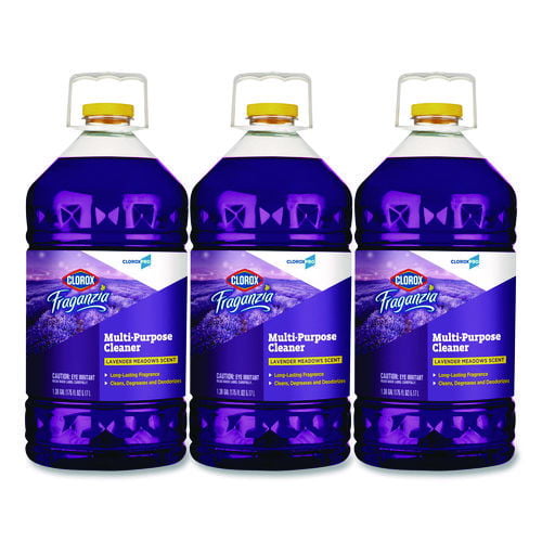 CloroxPro Fraganzia Multi-Purpose Cleaner, Lavender Meadows Scent, 175 oz Bottle, 3/Carton