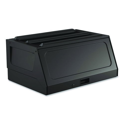 Lockable Hood Accessory for Suncast Commercial Full-Size Housekeeping Carts HKC1000/HKC2000, Plastic, Black