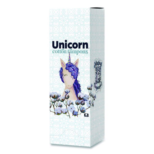Cotton Tampons, Regular, 60/Box, 6 Boxes/Carton