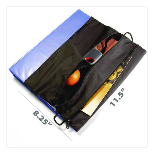 Strap-n-Sack for Binder, 11.5 x 8.5, Blue