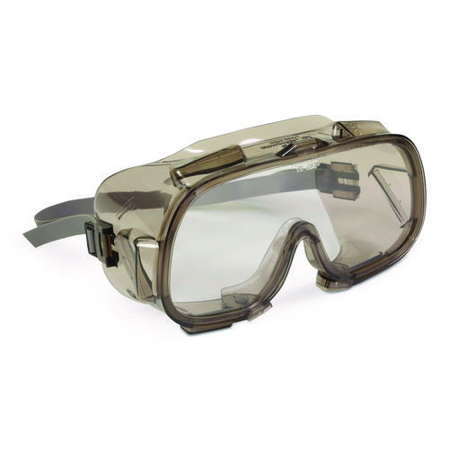 V80 Monogoggle VPC Safety Goggles, Clear Lens, Bronze Frame, 36/Carton