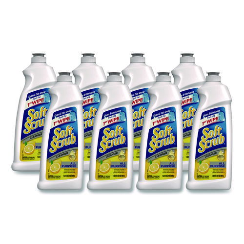 All Purpose Cleanser, Lemon Scent, 24 oz Bottle, 8/Carton