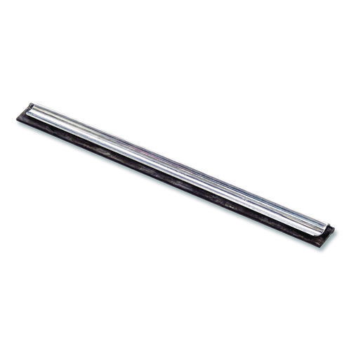 Stainless Steel "S" Channel with Soft Rubber, 10" Wide Blade