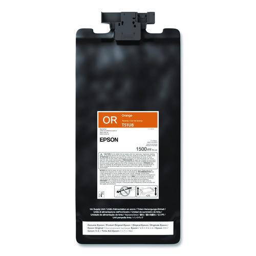 T51U820 (T51U) UltraChrome GS3 Eco-Solvent Ink, 1.5 L, Orange