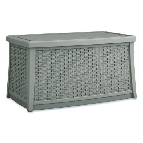 Elements Coffee Table with Storage, Rectangular, 34w x 20d x 18h, Dove Gray Top, Dove Gray Base/Legs