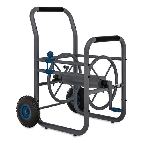 Professional Grade Hose Reel, 200 ft, 32 x 26.75 x 38, Gray