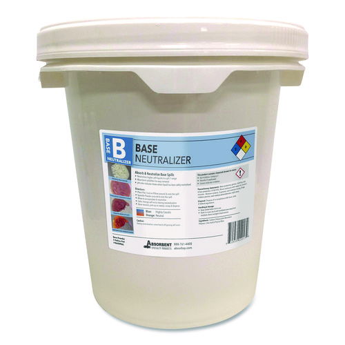 Base Neutralizer, 0.02 L to 4.5 L per 2 lbs of Powder, 5 gal Pail