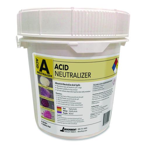 Acid Neutralizer, 2.42 to 12.02 L, 1 gal Bottle