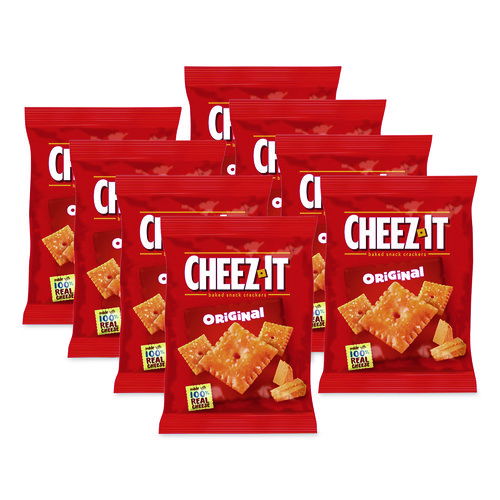 Cheez-It Crackers, Orginal, 1.5 oz, 8/Box