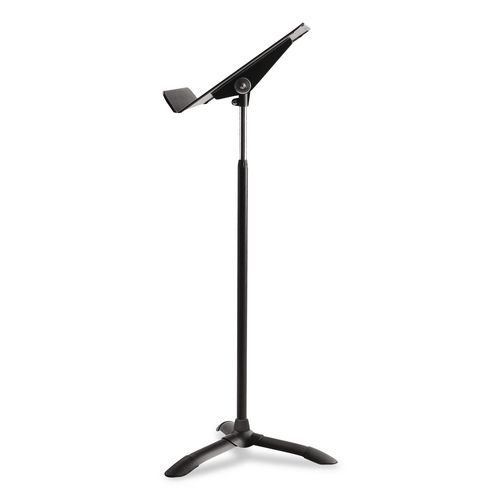 Melody Music Stand, 20.5" Wide, 24" to 46" Shelf Height, Black