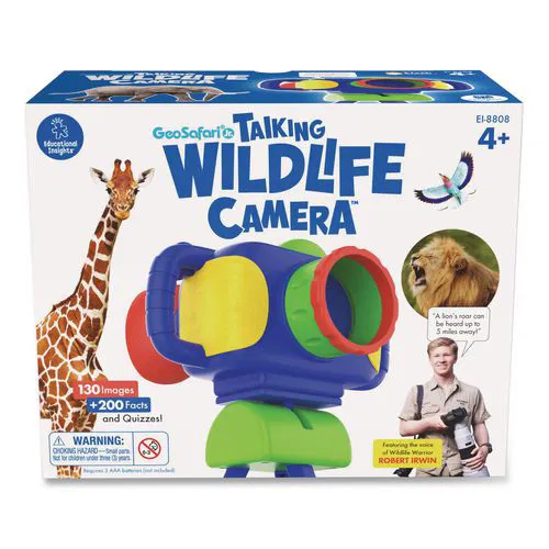 GeoSafari Jr. Talking Wildlife Camera, Grades Pre-K to 3