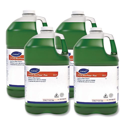 Suma Bio-Floor Cleaner, Unscented, Liquid, 1 gal, 4/Carton