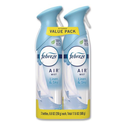 AIR, Linen and Sky, 8.8 oz Aerosol Spray, 2/Pack