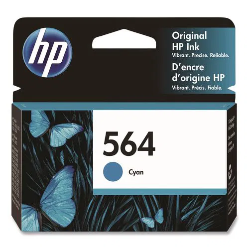 HP 564, (CB318WN) Cyan Original Ink Cartridge, 24/Carton