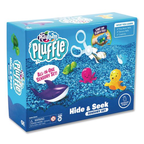Playfoam Pluffle Hide and Seek Sensory Set, Ages 3 to 7