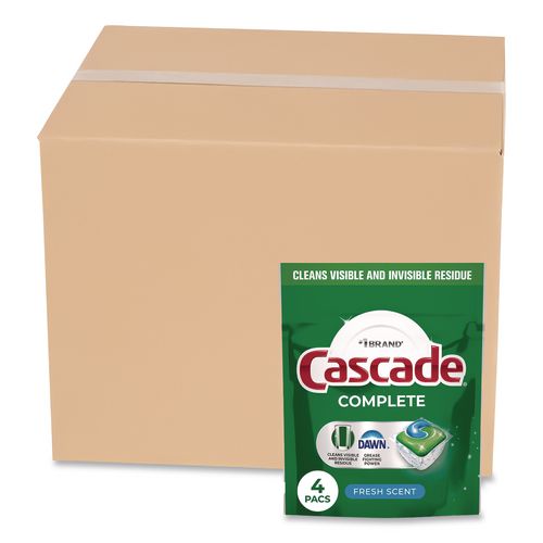 Complete Action Pacs, Fresh Scent, 4 Pods/Pack, 30 Packs/Carton