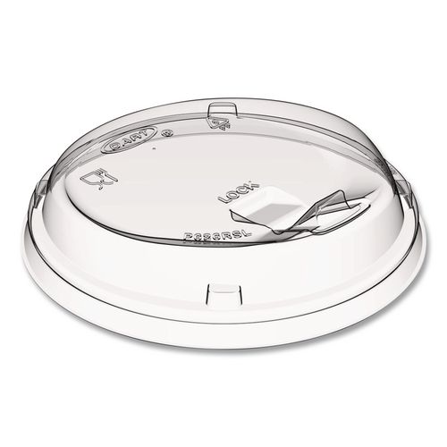 Prima Strawless Plastic Lids, Fits 12 oz to 26 oz Cold Cups, Clear, 100/Sleeve, 10 Sleeves/Carton