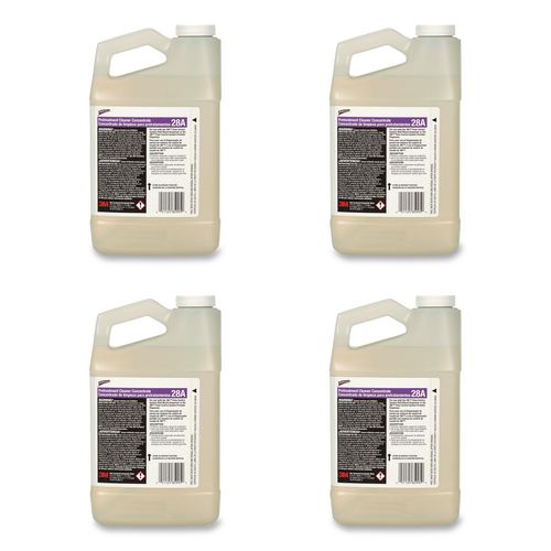 Scotchgard Pretreatment Cleaner Concentrate 28A, 0.5 gal Bottle, 4/Carton